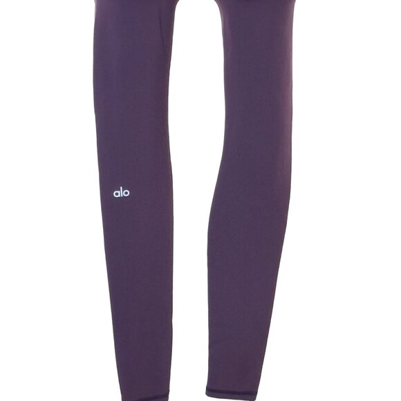 ALO Womens Leggings Activewear Grape Stretch Destroyed Full Length Size XS - Picture 10 of 11